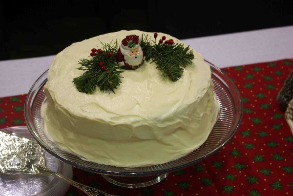 December Cake prepared by Carla Walton