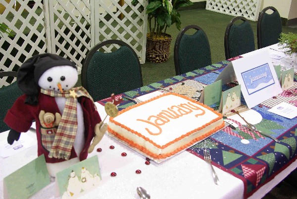 January Birthday Table