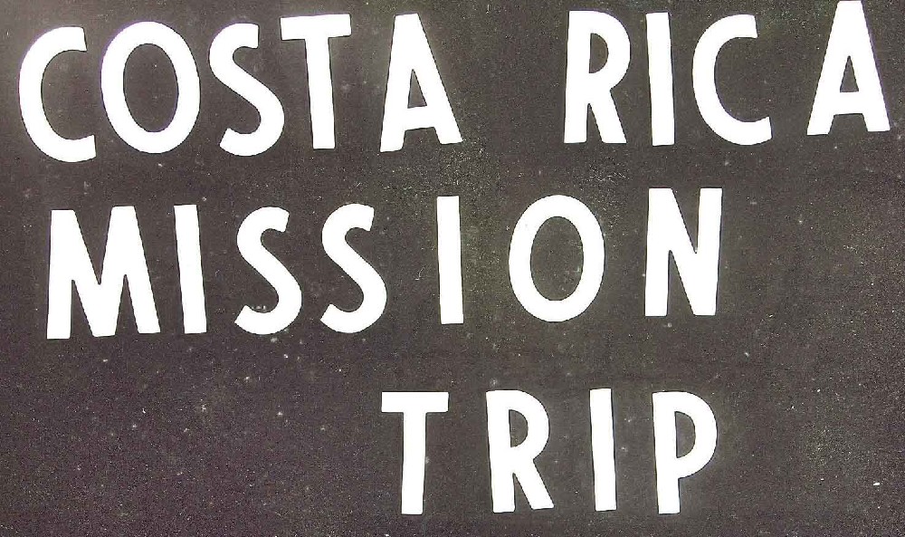 Costa Rica Mission Trips